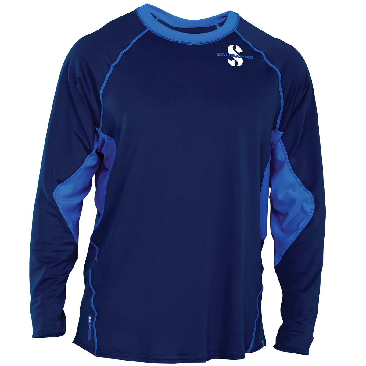 X-Large, Aegean ScubaPro Men/'s UPF 80 T-Flex Long Sleeve Rash Guard